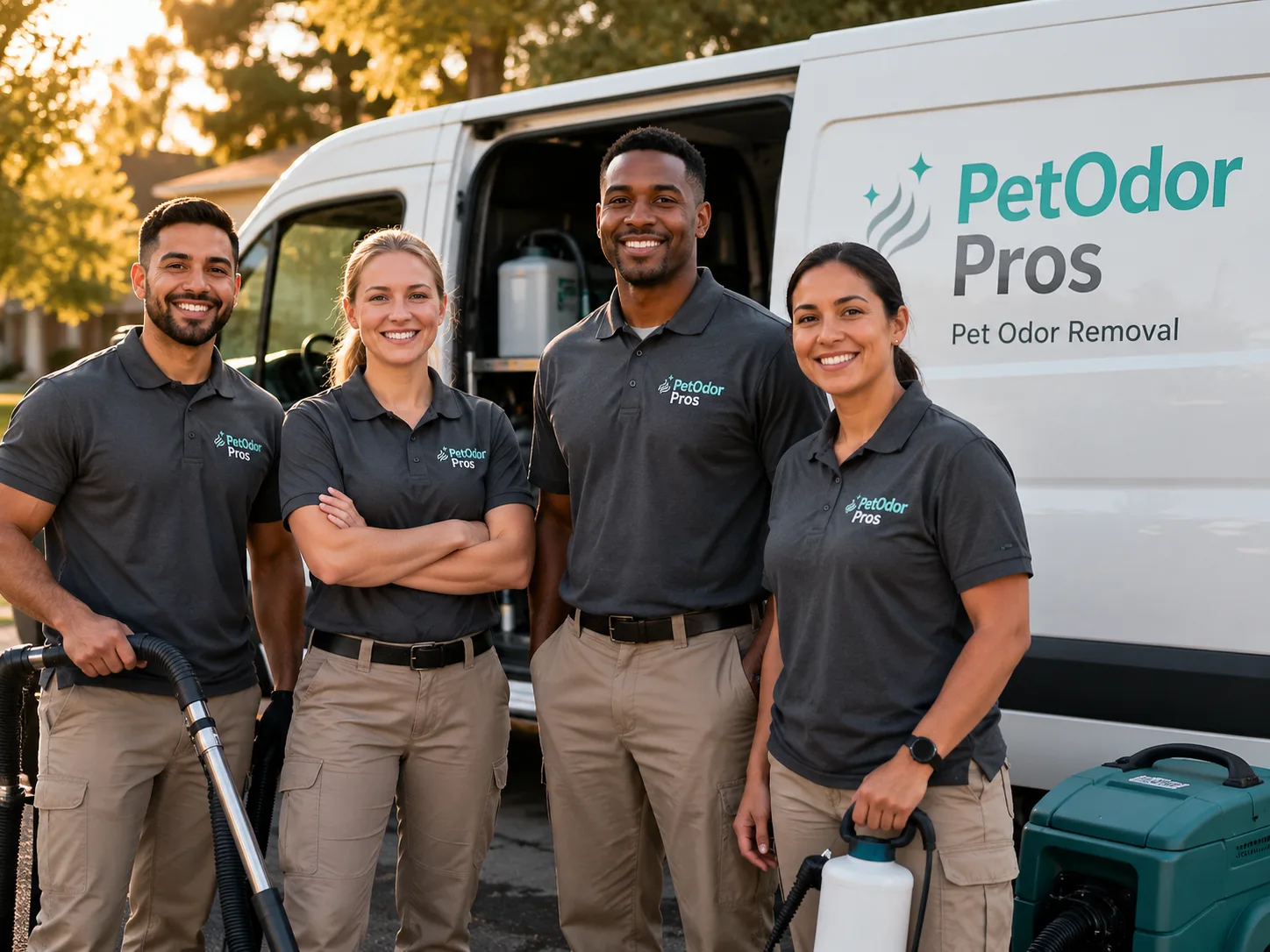 Pet Odor Removal team serving Gilbert, LA